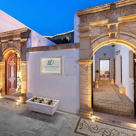 Lindos Diamond Exclusive Villa ภายนอก รูปภาพ