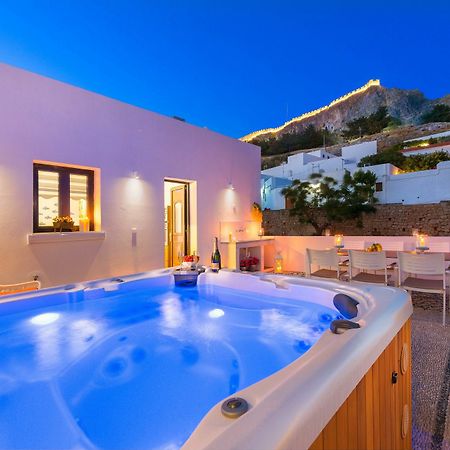 Lindos Diamond Exclusive Villa ภายนอก รูปภาพ