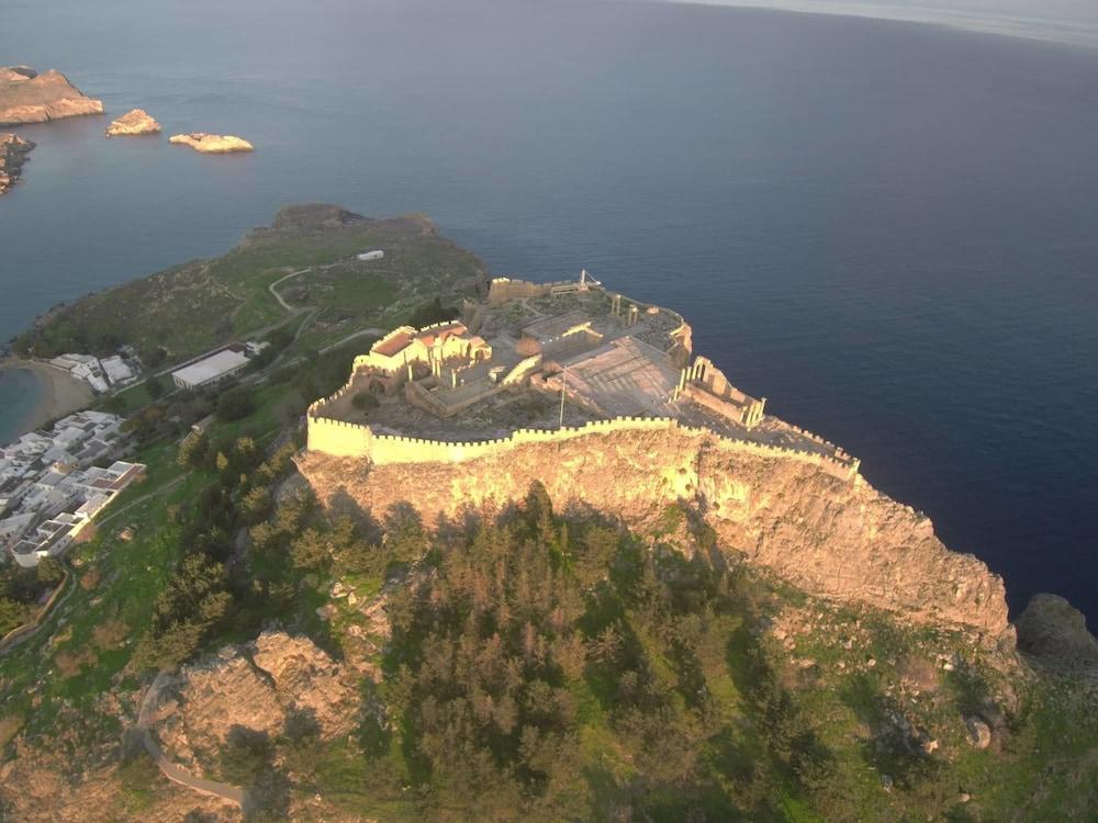 Lindos Diamond Exclusive Villa ภายนอก รูปภาพ