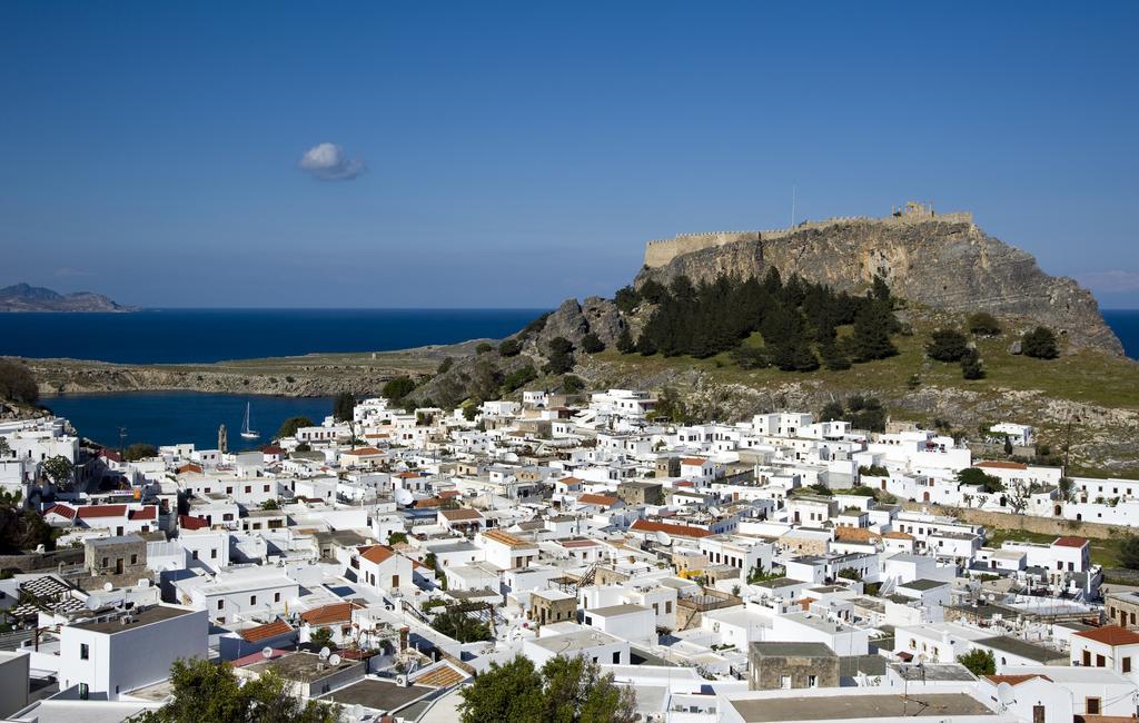 Lindos Diamond Exclusive Villa ภายนอก รูปภาพ