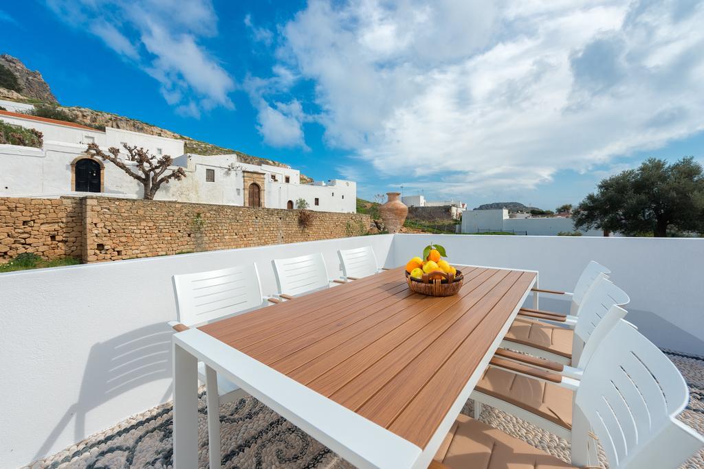 Lindos Diamond Exclusive Villa ภายนอก รูปภาพ
