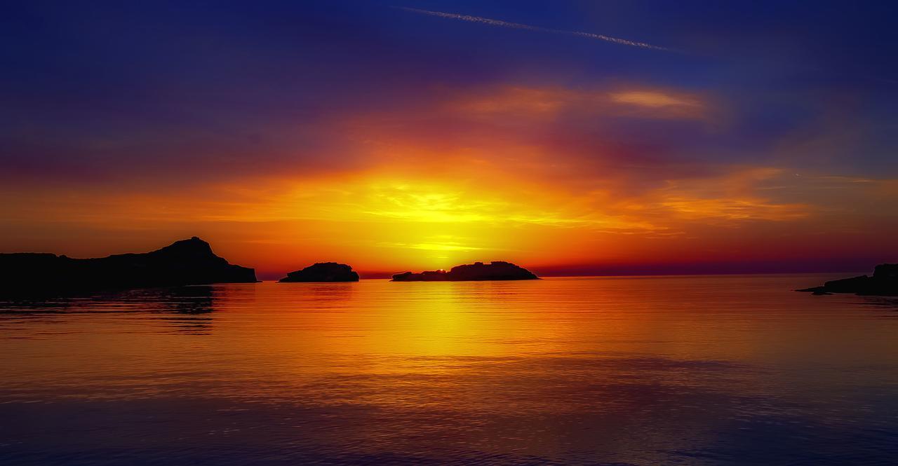 Lindos Diamond Exclusive Villa ภายนอก รูปภาพ