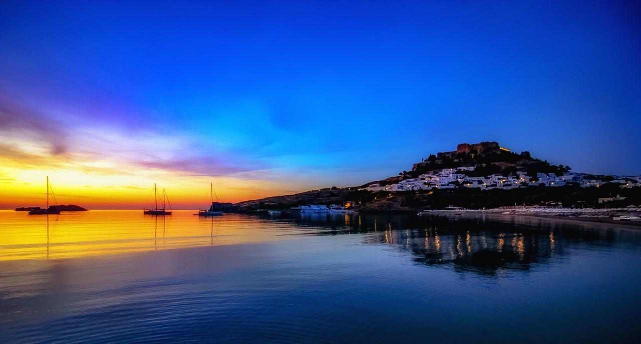 Lindos Diamond Exclusive Villa ภายนอก รูปภาพ